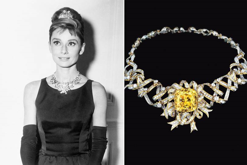 Lady Gaga’s Oscars jewelry pays tribute to Audrey Hepburn – Glitz ...